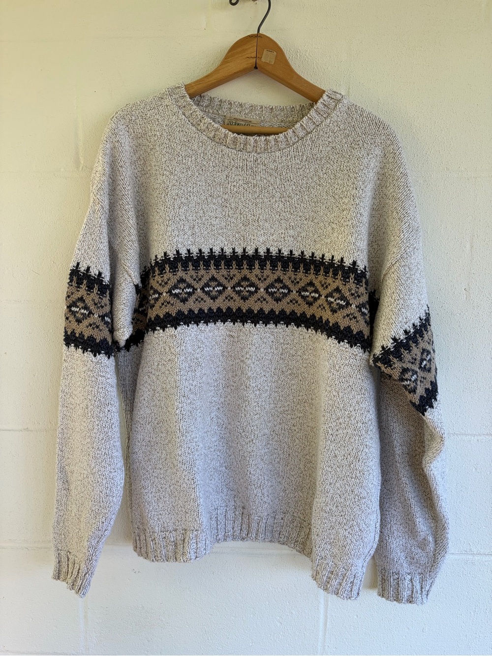 St. John’s Bay - Crewneck Grandpa Sweater